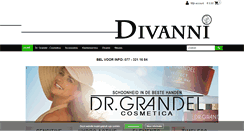 Desktop Screenshot of divannishop.nl